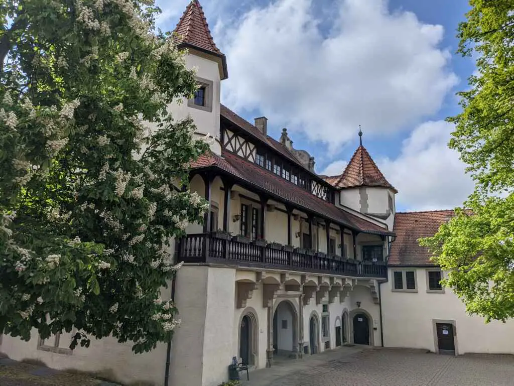 Im Renaissance-Schloss Jagsthausen